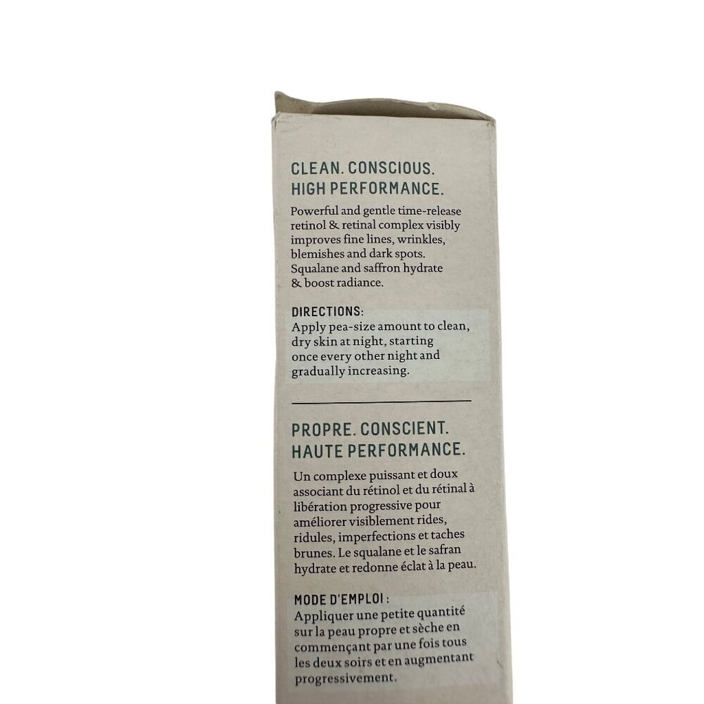 Biossance Squalane & Retinol Night Serum 30ml Dermatologist-Tested Vegan NEW - Picture 6 of 8